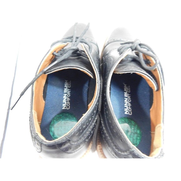 Nunn Bush Men's Kirkwood Cap Toe Oxford Shoes 81030-001 Black Size 7.5M Comfort - Picture 5 of 9